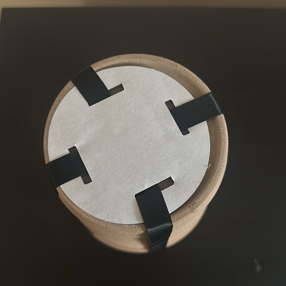 Hearth & Hand Stoneware Etched “I love you” Planter - Picture 2 of 3